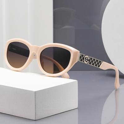 Gafas de sol de moda con forma de ojo de gato, gafas de sol de alta gama para mujer, gafas de sol para mujer