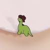 Cartoon Anime Character Enamel Pin Cute Cat Red Rabbit Dinosaur Frog Animal Brooches Lapel Badge Funny Jewelry Gifts For Friends