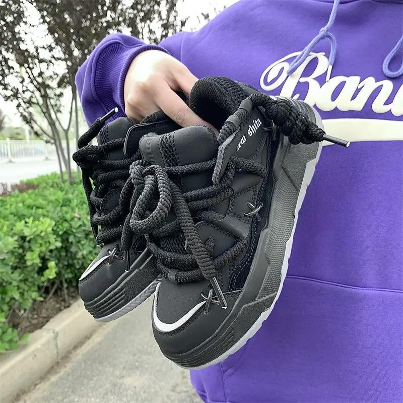 Fashion Unisex Shoes For Women Men Chunky Sneakers  Luxury Design Couples Bread Shoes tenis de mujer
