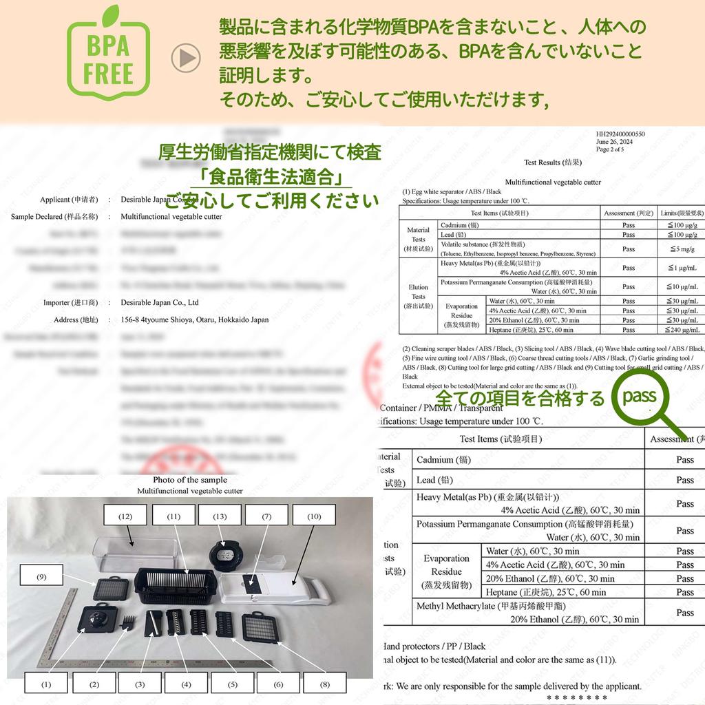 Desirable Vegetable Vegetable Cutter Sanitation Law Food Vegetable Onion Vegetable Chopper with Vegetable Vegetable Mandoline Slicer Chopper, [Food