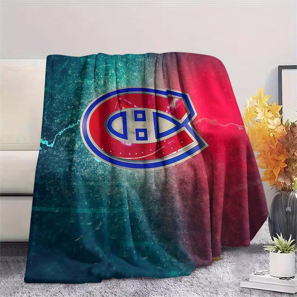 Montreal Canadiens2 Flannel Blanket, High Quality Comfortable for All Seasons, Home Decor, Warmth and Comfort