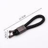Creative Flower Pass Car Keychain Internet celebrity Key Chain Couple Braided Rope Bag Key Pendant Personalized Gifts