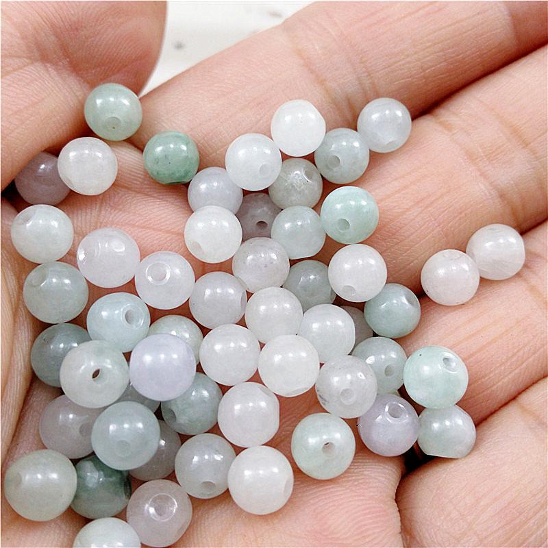 Jade Tricolor Tong Car Wheel Bead Spacer Accessories for Bracelets