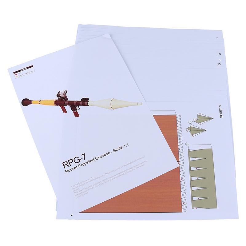 RPG7　１/１スケール模型　全長約130㎝ ミリタリーショップ レプマート / プラモデル RPG-7 ロケット