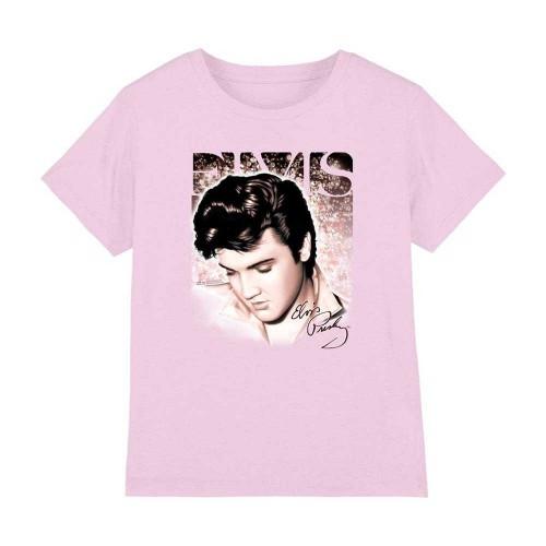 T-shirt Stella Luminosa per Bambini/Ragazzi Elvis Presley