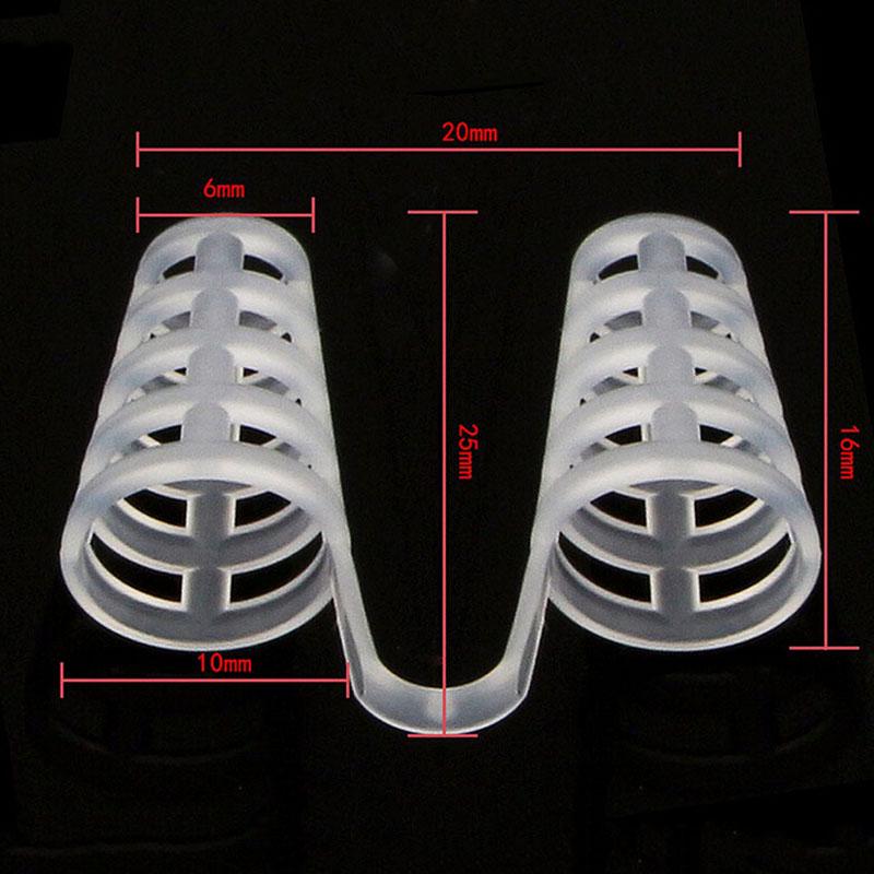 4Pcs Anti Snoring Nose Clips Aid Nasal Dilators Device