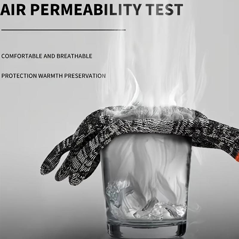 6/12 Paar Arbeitshandschuhe Schmutzabweisend Autowartung Outdoor Camping Klettern Strick Atmungsaktiv Schutz Arbeitshandschuhe