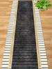 European Style Aisle Walkway Carpet Hallway Decor Area Rug Corridor Long Runner Doorway Floor Mats Non-slip