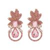 Modische Europäischer Stil Zirkon Hängeohrringe Für Damen Eleganter Schmuck Geschenk
