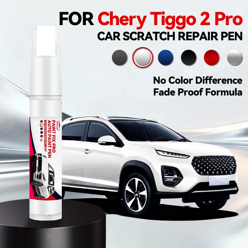 Vehicle for Exclusive Use Paint Repair Pen Touch Up Scratch Remover DIY Auto Accessories Black White Blue For Chery Tiggo 2 Tigg