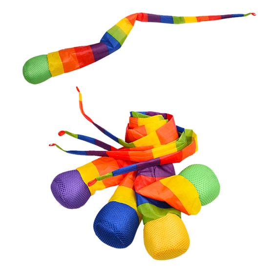 Toy Harmless Educational Lightweight Sports Catch Tail Soft Ball for Indoor