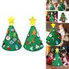 Adorable Diy 3d Cone Felt Christmas Tree Ideal For Toddler's Festive Decorations