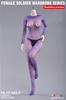 Scale Fire Girl Toys Purple Soldier Wardrobe Series Seamless Mesh Socks for Action Figures and Not [TOYBARJAPAN] 1/6 FG-YC-003F Women's (Body, Head,