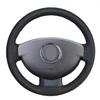 DIY Car Steering Wheel Cover For Dacia Renault Duster 10-2015 Dokker Lodgy Logan