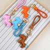 Horse Handmade Leather Car Keychain Pendant, Exquisite And Simple, Personalized Keychain Rope For Men And Women