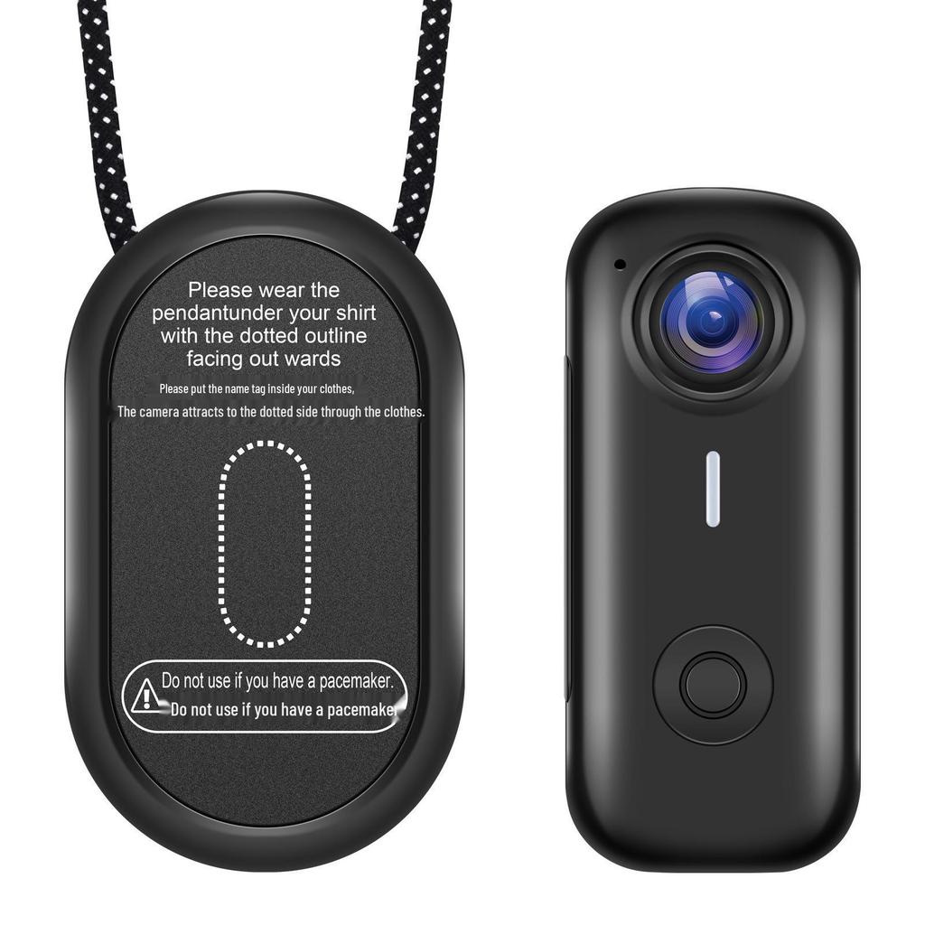 Thumb Camera D100: Compact Campus & Sports Magnetic Mini Recorder