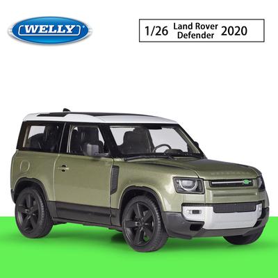 1/26 Scale Welly 2020 Land Rover Defender Alloy Car Model Diecasts Metal Toy Off-road Vehicle High Simulation Collection Children Gift