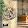 1PCS 2D Flat Home Decor Wooden Disc Angel Sub Series Holy Angel Redemption Bedroom Wall Decorations Photo Props Decoration elvis