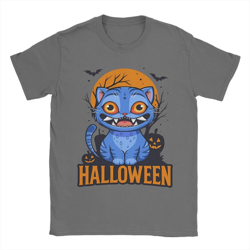 Halloween Derpy Tiger Kpop Demon Hunters T-shirt Herr Bomull Fritids T-shirts Rund Hals T-shirt Kortärmad Toppar Tryckt
