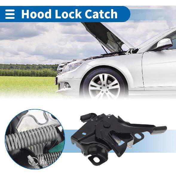 Hood Latch Assembly for Honda Odyssey 3.5L 2014-2017 Engine Hood Latch Lock Release No.74120TK8507 1 Pcs