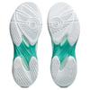 ASICS GEL ROCKET 12 Artificial Leather Comfortable Support Volleyball Shoes Unisex White Green 1073A080-104