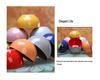 Colorful Large Ceramic Children's Bowl - Creative Underglaze Design for Rice or Porridge