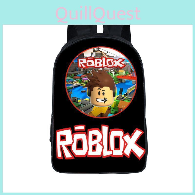 Stylish Roblox Backpack With Multicolor Design And Large Capacity For School Use