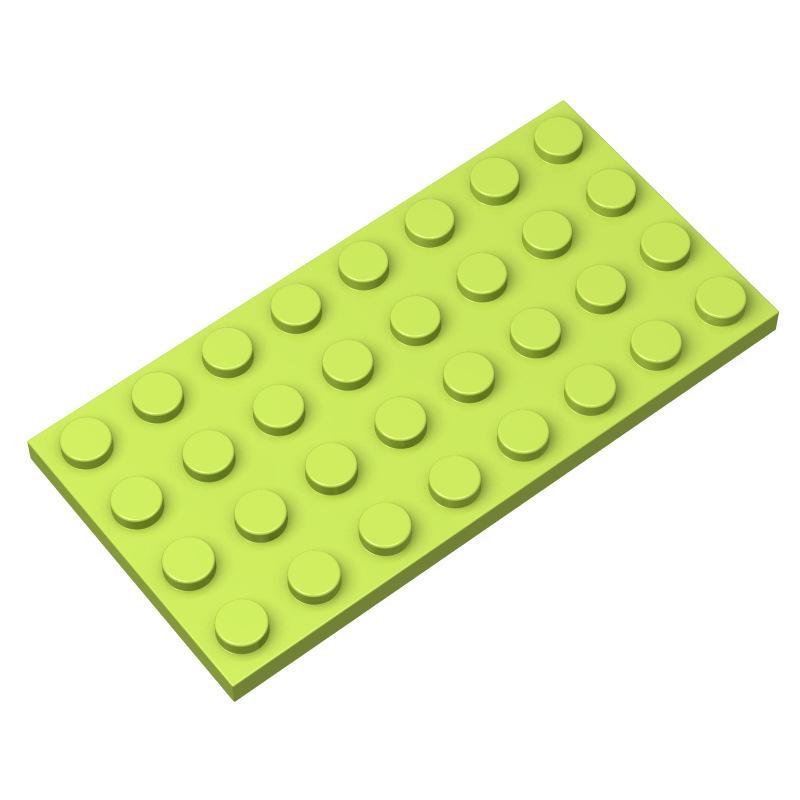 50pcs DIY Building Blocks Thin Figures Bricks 4x8 Dots 12Color Educational Creative Compatible With Brand Toys for Children 3035