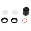 RISK 35mm Bike Front Fork Dust Seal Bike Fork Dust Wiper Kit for Repair Replacement Riding Outdoor