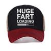 Funny Huge Fart Loading Printed Graphic Baseball Cap Men 'and Women' Sportswear Caps Fashion Mesh Snapback Hats Casual Sun Hat