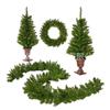 2.7M Thick Christmas Garland DIY Xmas Wall Door Hanging Decoration PVC Wreath