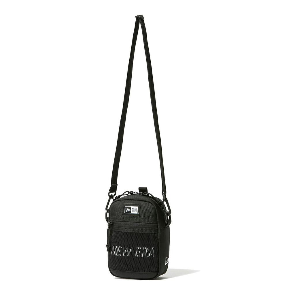 Bag Shoulder Pouch FREE SHOULDER POUCH NE LOGO BLK 251 [New Era] Black/White