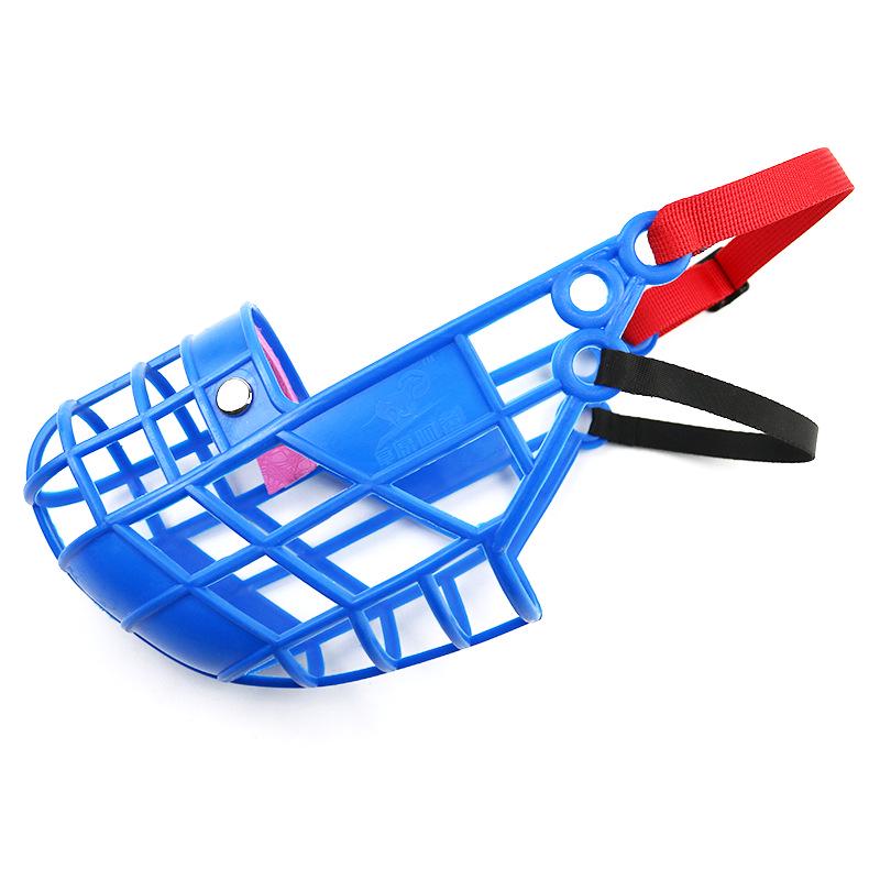 Dunne Plastic Hondenhalsband - Anti-Bijt & Anti-Inslikken Beschermend Huisdier Masker