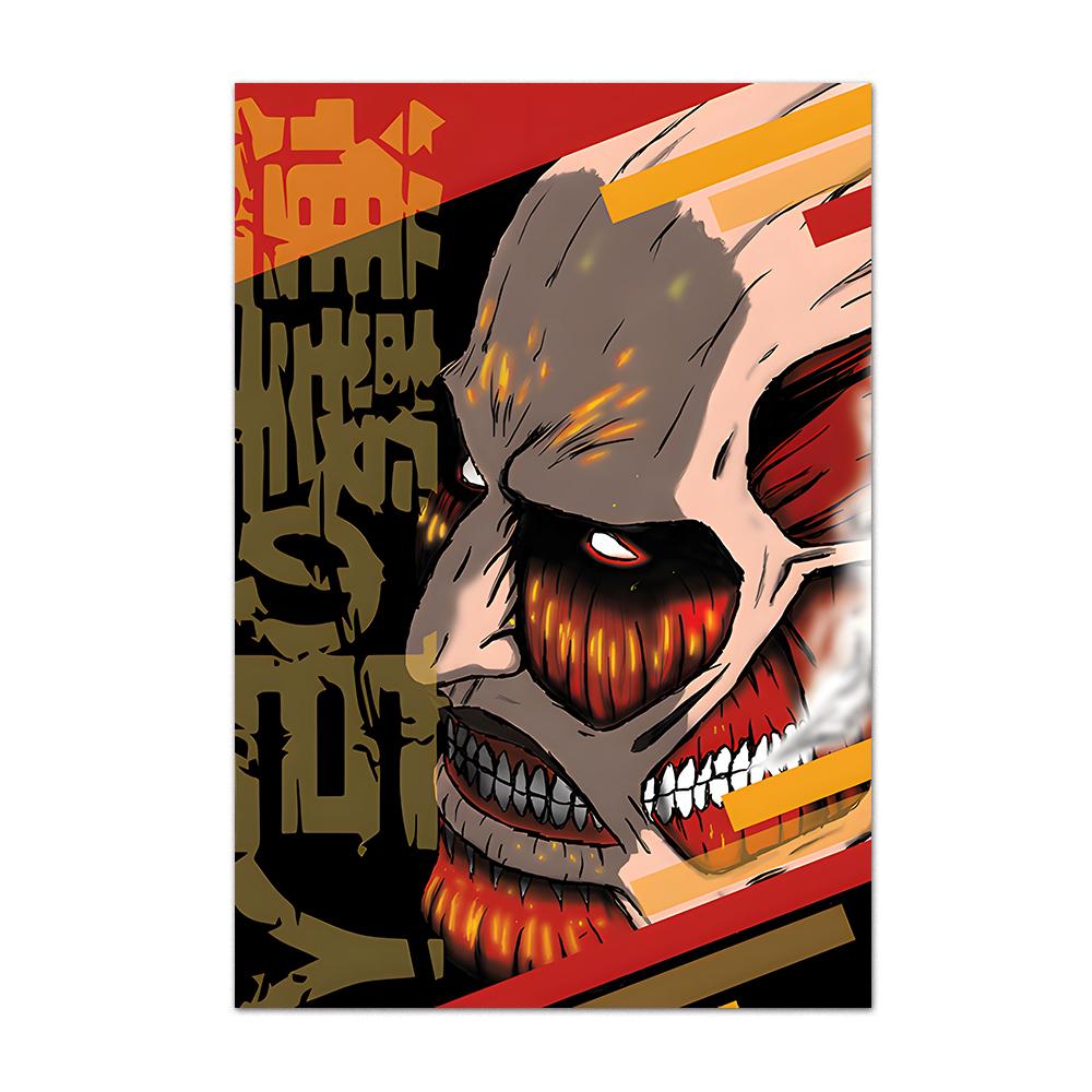 Attack on Titan Anime Poster Levi Micas Allen Zuhause Wandmalerei auf Leinwanddruck Fotos Kinderzimmer Dekor im Wohnzimmer Fresko