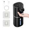 Yousheng Automatic Soap Dispenser Bathroom Touchless Hand Soap Dispenser Wall Mounted IPX5 Waterproof USB Rechargeable Foaming Soap Dispenser with