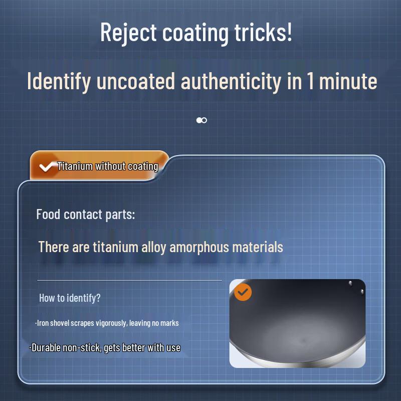 Supor Titanium-Enhanced Wok & Frying Pan
