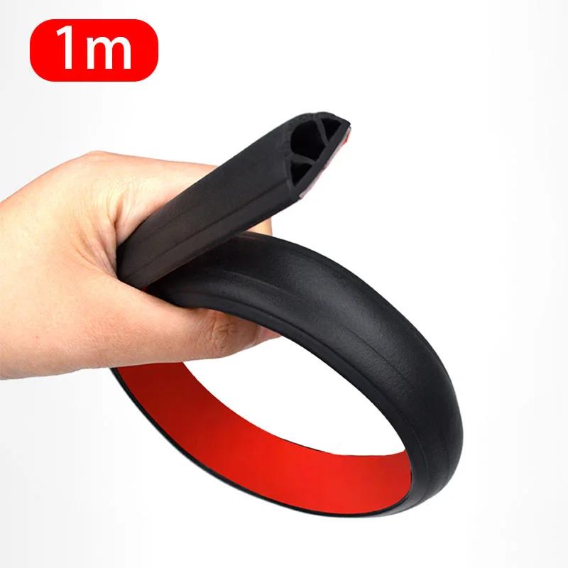 

1m Universal Car Door Rubber Seal Strip Front Door Edge Weatherstrip Sealing Strip B Pillar Protection Sealant