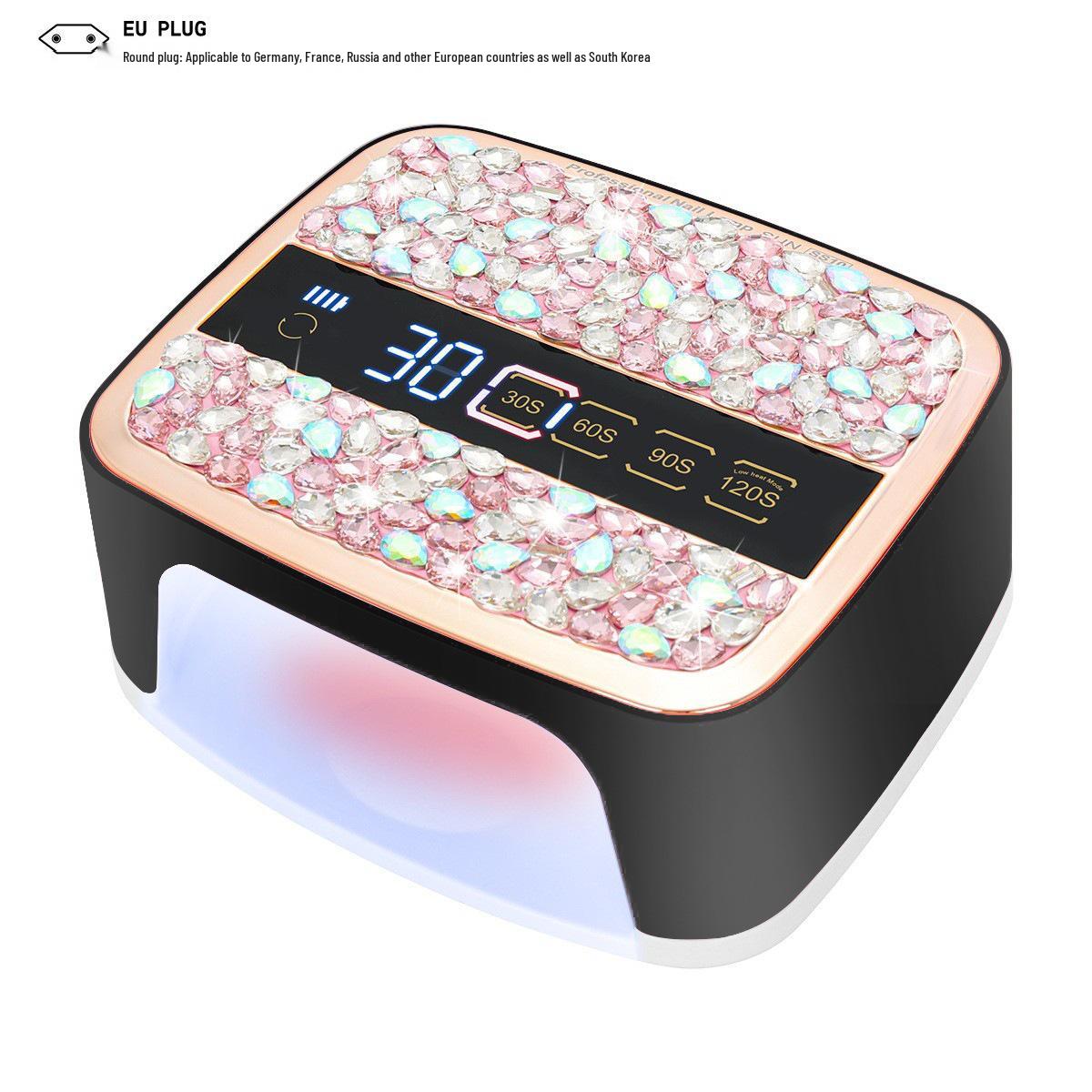

SS10 168W Rechargeable Nail Lamp: High-Power Quick Drying for Salons