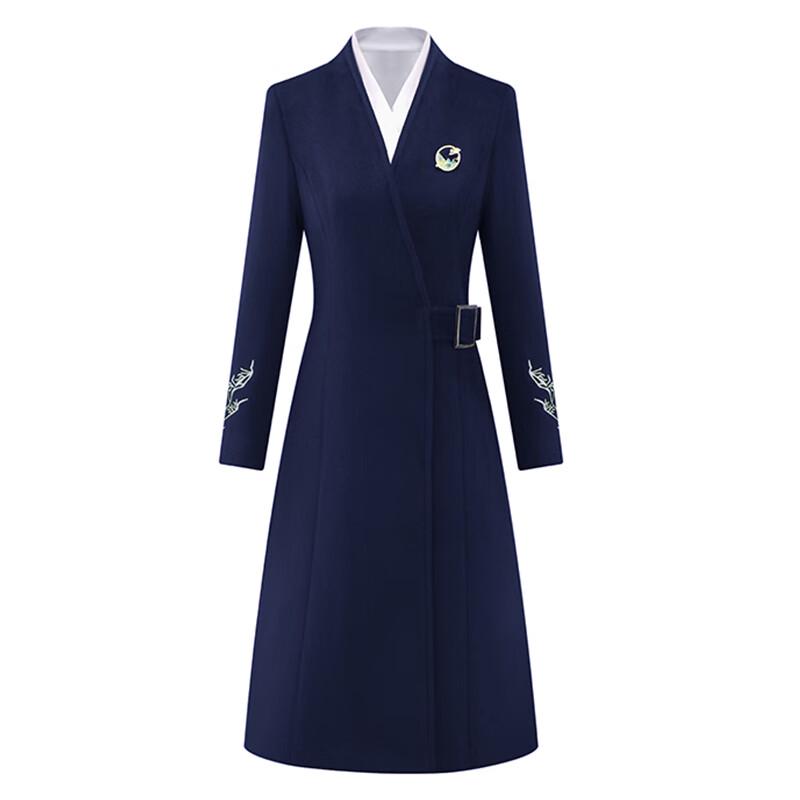 

Женское профессиональное зимнее пальто из смесовой шерсти M