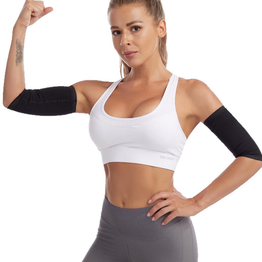 Women's Body Shaping Arm Sleeves: Yoga & Fitness Slimming, Sweat-Inducing Arm Bands, Protective Gear
