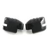 Rearview Mirror Decoration Car Mirror Cover Black ABS Material Black Finish Decorative Cover Easy tallation