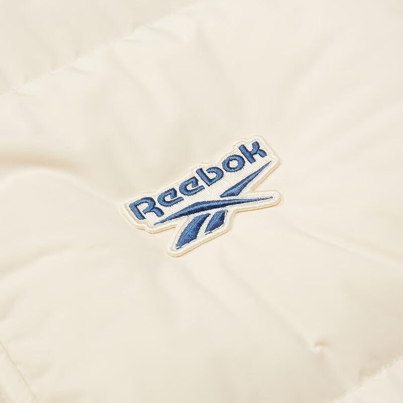 Reebok Color Blocked Long Padded Jacket Unisex Outerwear Off-White 23FRC285UGW2