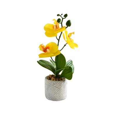 Artificial Orchid Flowers Potted Flowers Artificial Flowers Artificial Phalaenopsis Artificial