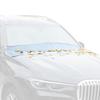 Windshield Cover Front Windshield Rain Trough Protection Cover Dust-Proof Guard Protective Pad Block Fallen Leaves For Fall