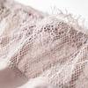 Tangge Women's French Silk Triangle Bra Set for Small Chests