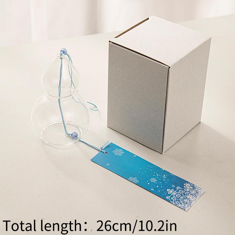 Japanese Wind Chimes Romantic Wind Bells Handmade Glass Hanging Pendants Outdoor Garden Decoration Ornaments Birthday Gifts