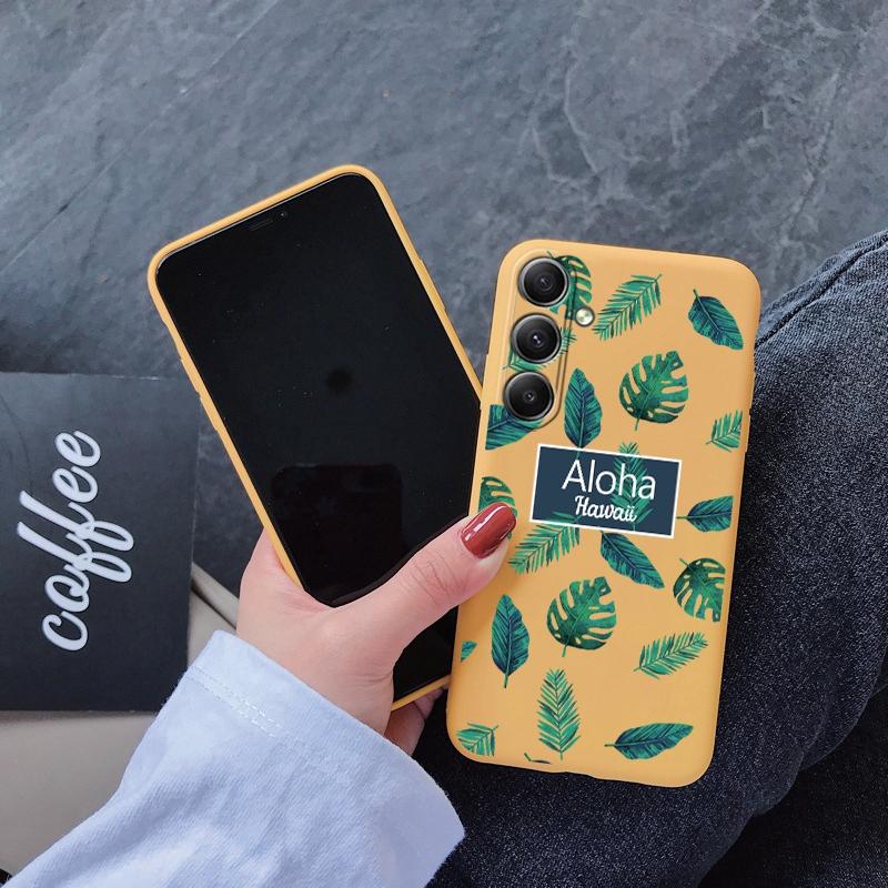 Květinové měkké silikonové pouzdro pro Xiaomi Redmi Note 13 Pro 13C Poco C65 Samsung A35 A55 A34 S24 Huawei Honor 200 Realme Camera Protective Shockproof Cover