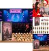Blackpink Christmas Countdown Advent Calendar With Acrylic Keychains For Holiday Gift Giving