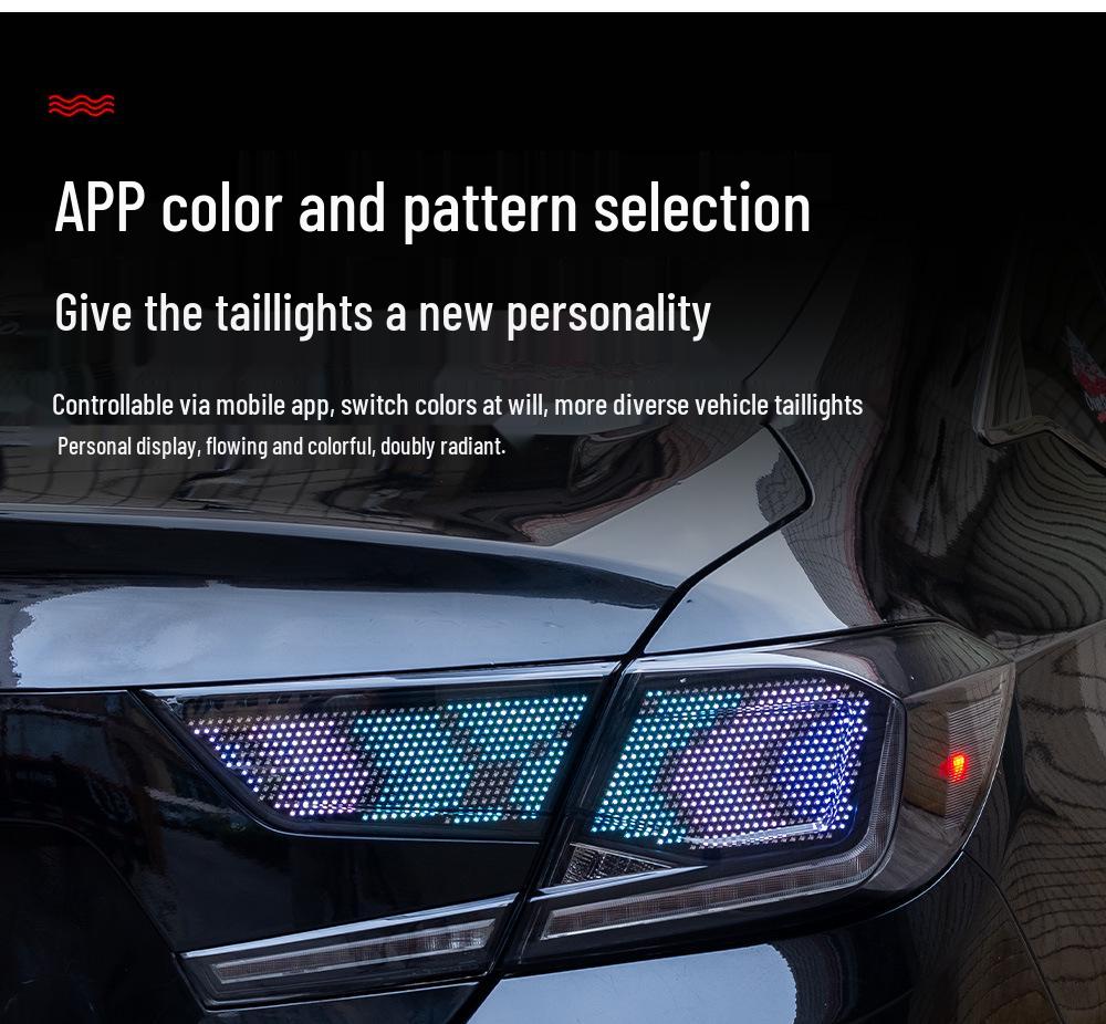 Tenth Gen Accord 2018-2022 Dynamic Taillight with Flowing LED Display