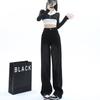 American Wide-leg Jeans Women's High Waist Loose Wide-leg Straight New Spring and Autumn Drape Pants Ins Tide